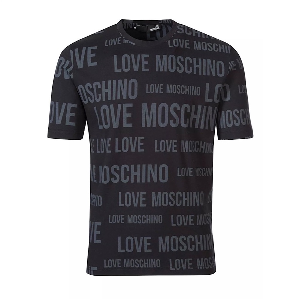 Love Moschino All Over Print Tee M473200M 4084